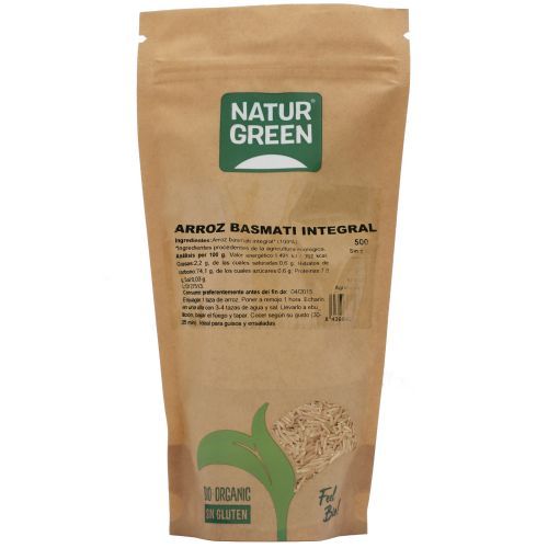 Arroz Basmati Integral 500g